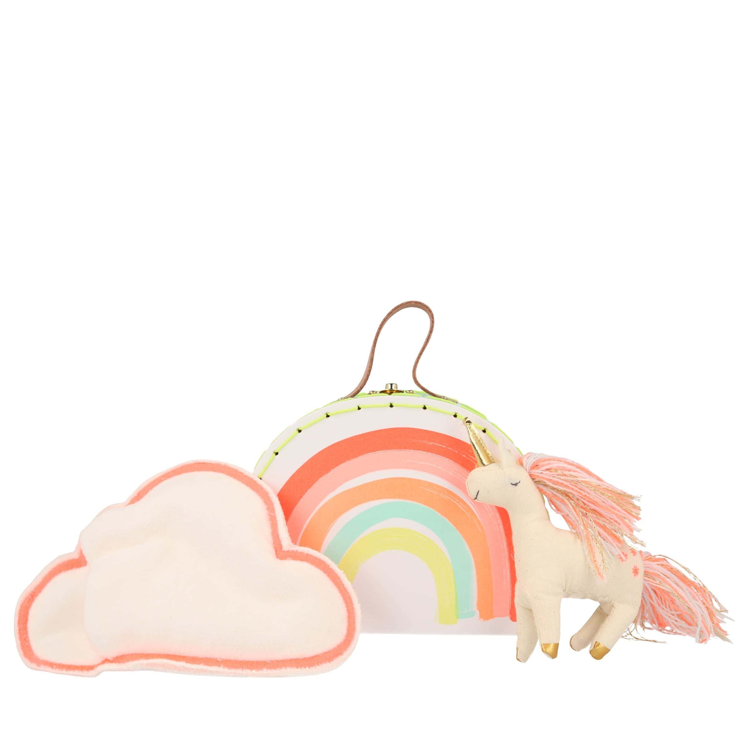 Muñeca Maleta Mini Unicornio Meri Meri (Pack de 1)