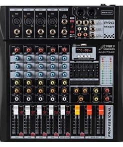 Mesa de Mezclas de Audio de Seis Canales Audio2000'S