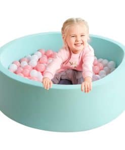 TRENDBOX Memory Foam Sponge Indoor Round Ball Pit for