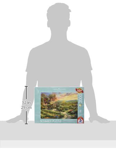 Schmidt Spiele | Thomas Kinkade: En los Viñedos (2000 - Imagen 7