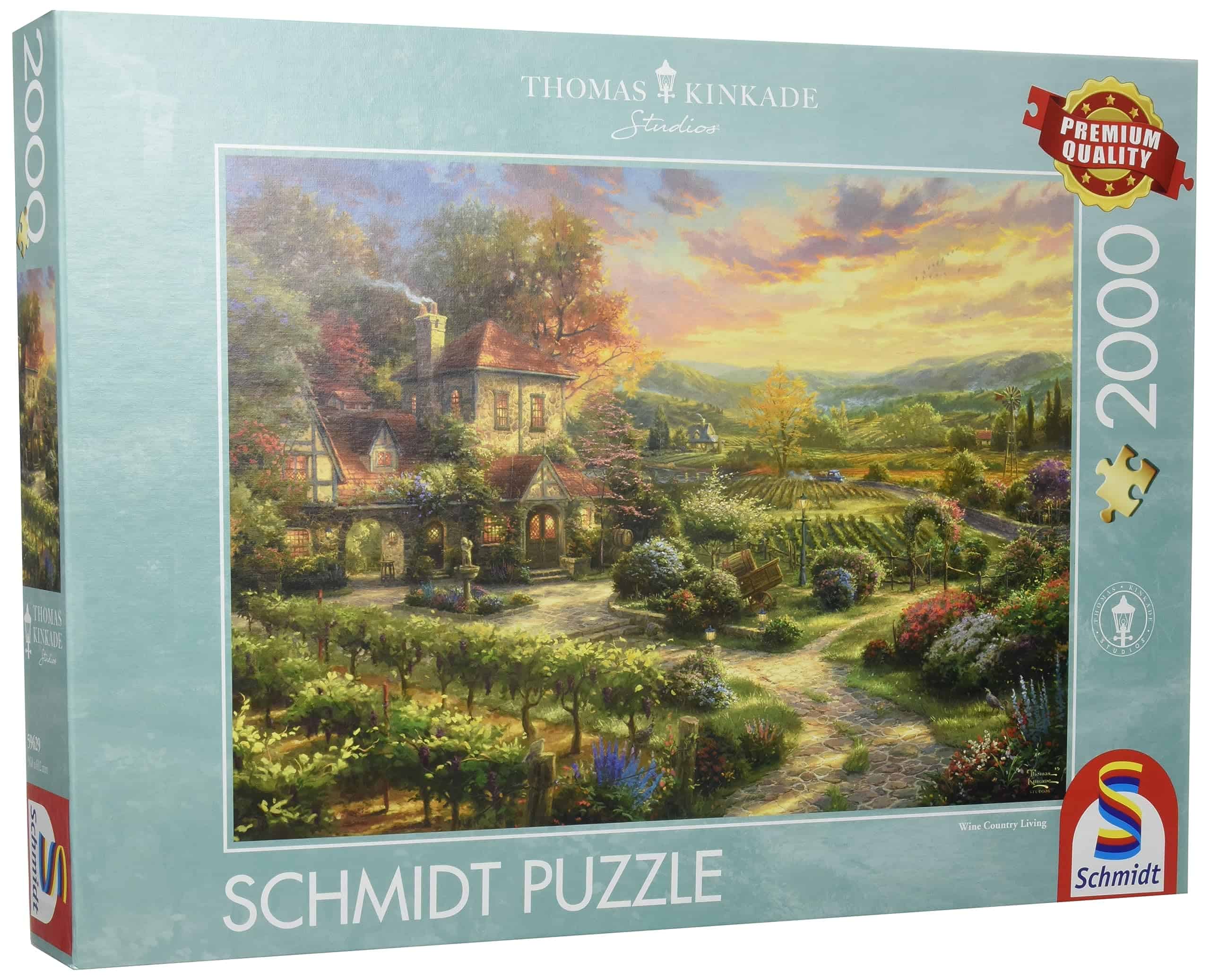 Schmidt Spiele | Thomas Kinkade: En los Viñedos (2000