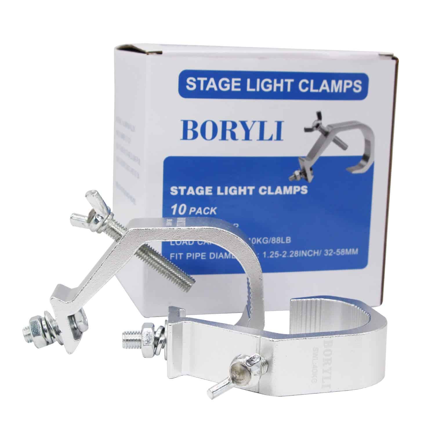 10pcs Gancho de Abrazadera de Luz de -) (66LBS) - Imagen 3