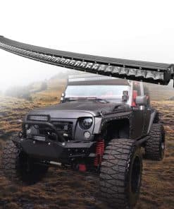 Barra de luz LED curva de 42 pulgadas BMPUG 210W de una