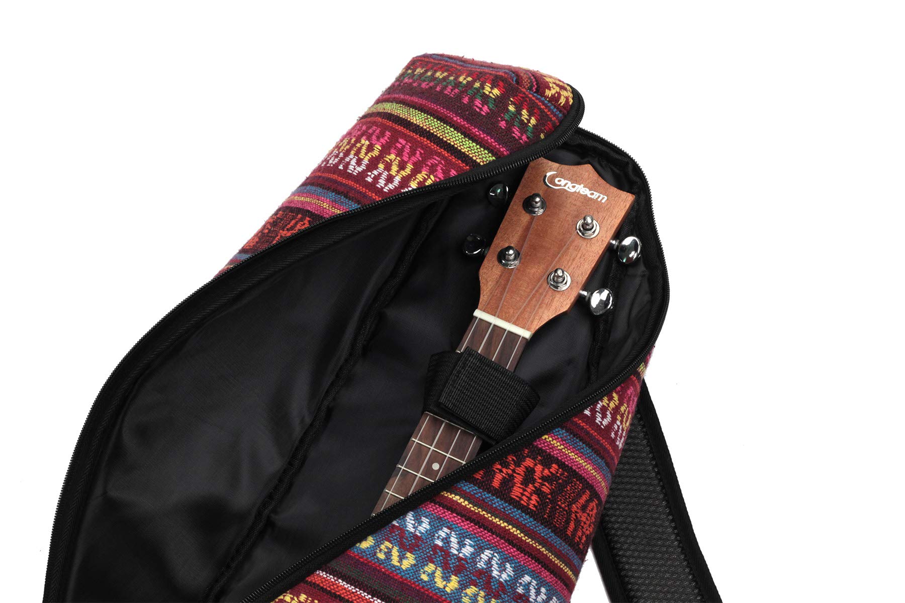 Funda para Ukulele Glenmi Bohemio para Tenor Ukulele 26'', - Imagen 5