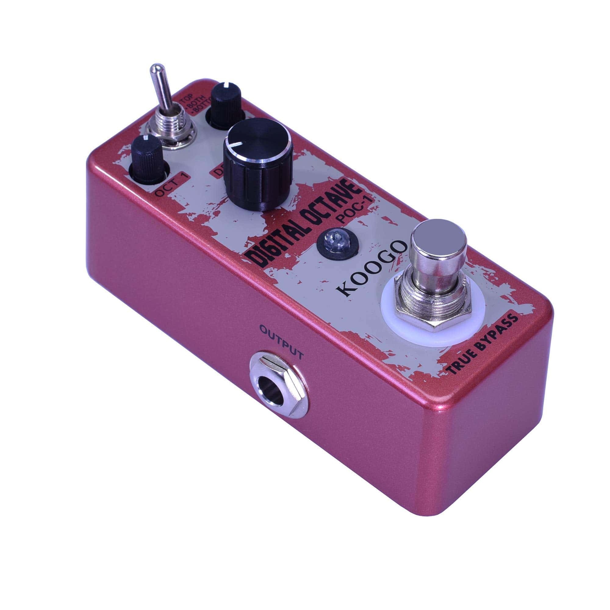 Pedal de Octava Digital Koogo Octpus para Guitarra