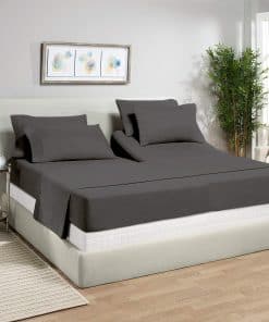 Juego de sábanas Flex Top Split Queen para camas ajustables