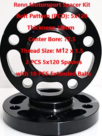 Espaciadores de Rueda Renn Motorsport de 18mm 2 piezas con