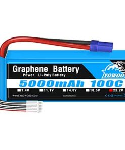 Batería de Lipo Yowoo 6S, 22.2V Batería de Grafeno Lipo