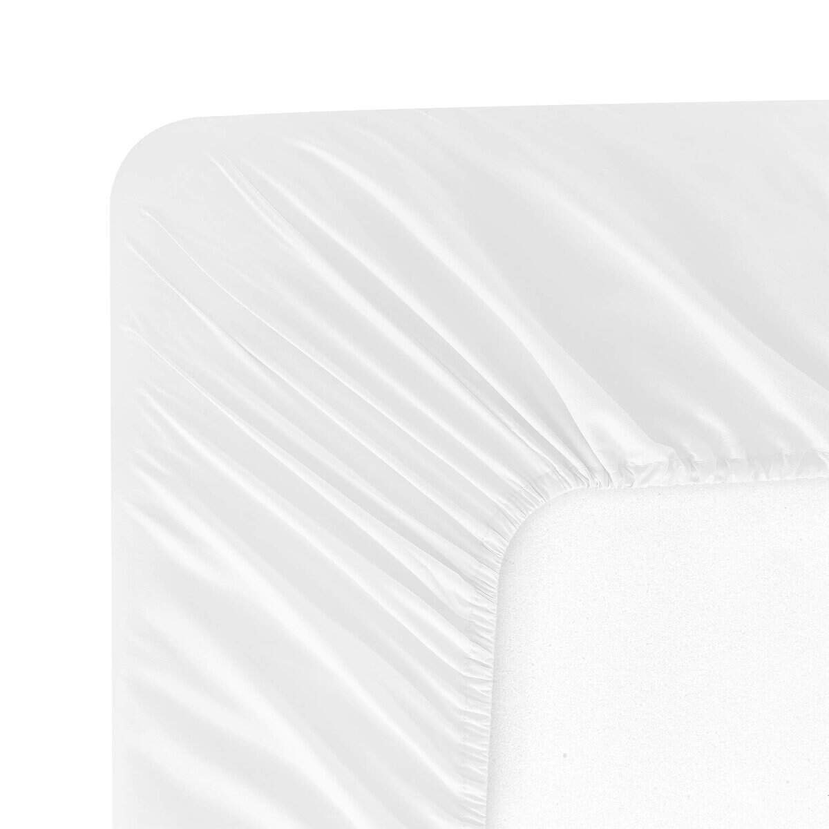 Juego de sábanas WAVVA Soft de 6 piezas - -Blanco - Imagen 3