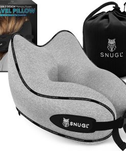 Almohada de Viaje para Cuello SNUGL - Almohada -Gris Grafito