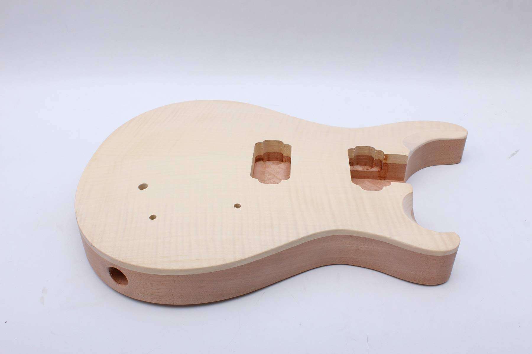 Cuerpo de Guitarra Yinfente de Madera de Caoba y Arce Para - Imagen 5