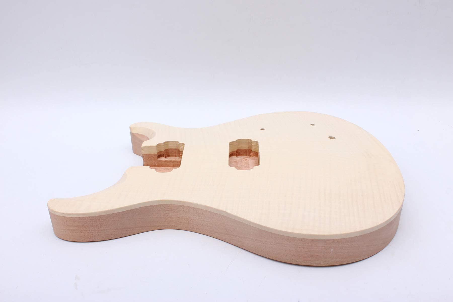 Cuerpo de Guitarra Yinfente de Madera de Caoba y Arce Para - Imagen 4