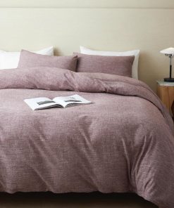 Juego de Funda de Edredón Queen BFS HOME de Lino, Juego de