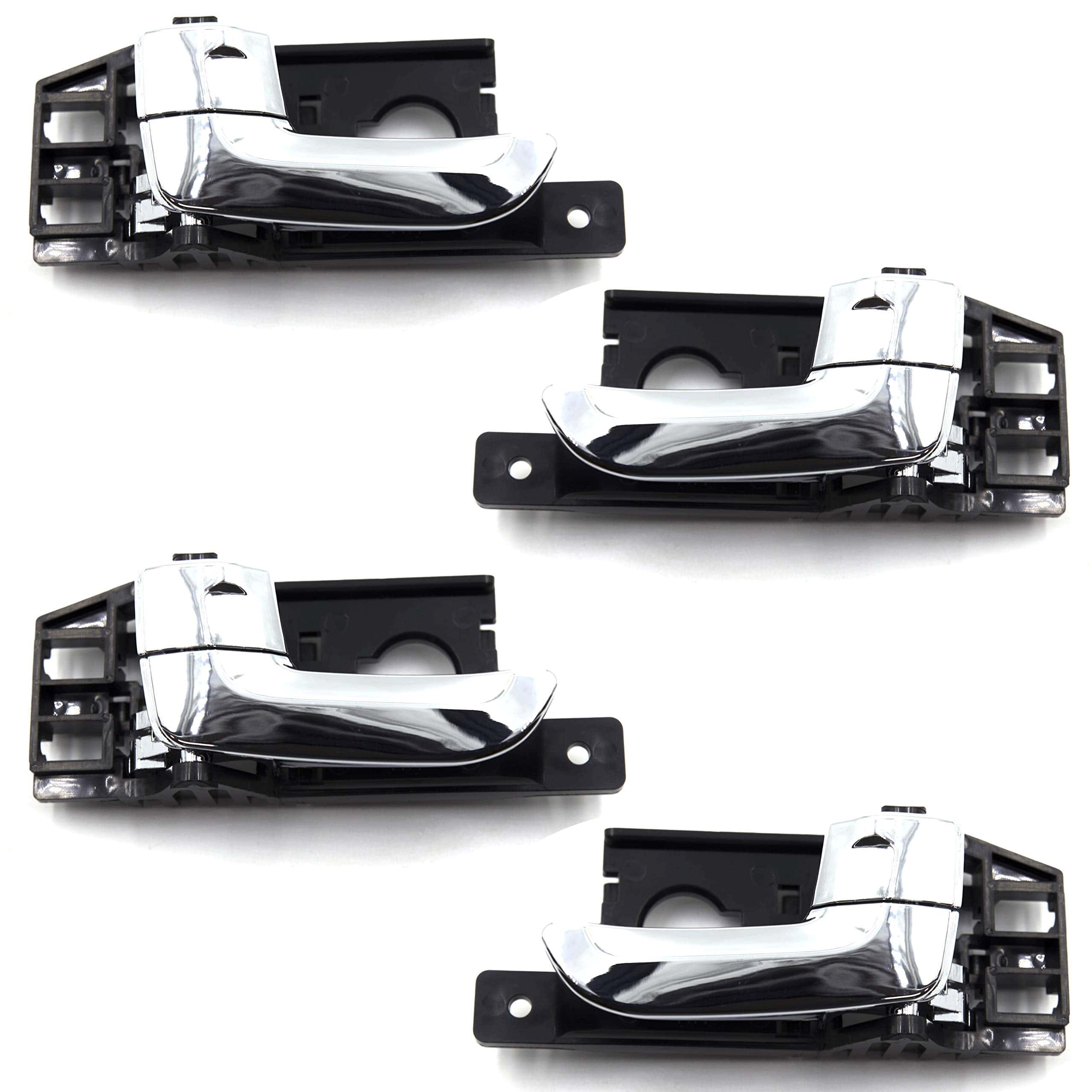 4Pcs 1Set Manija de Puerta Interior Cromada 826101F010