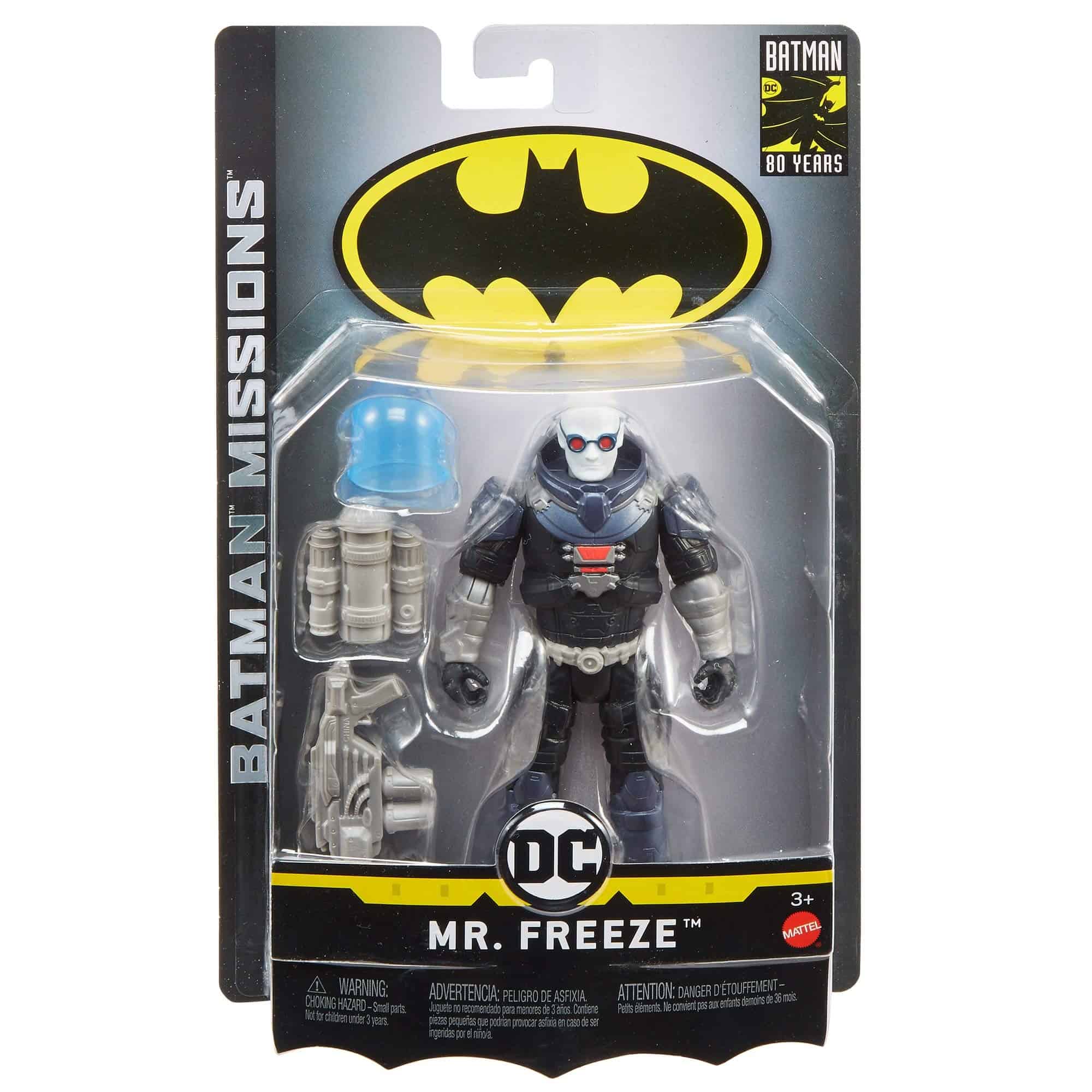 Figura de Acción de Mr. Freeze de DC Comics Batman Misiones - Imagen 5