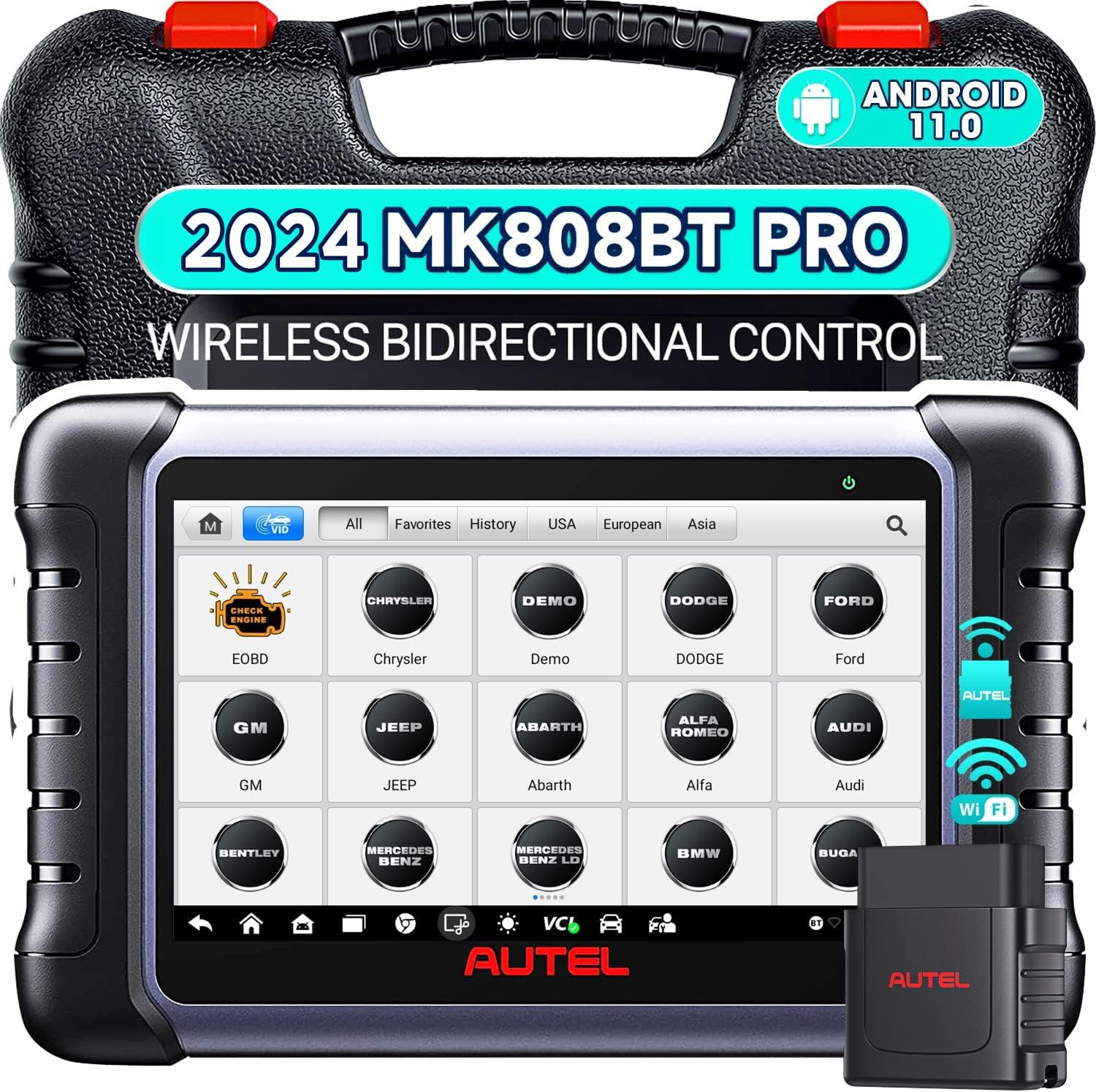 Autel MaxiCOM MK808BT PRO Scanner: Herramienta