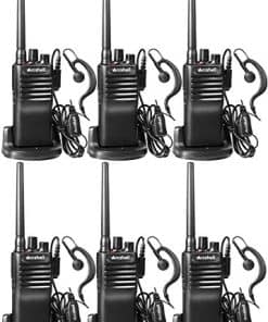 Radios bidireccionales de largo alcance recargables