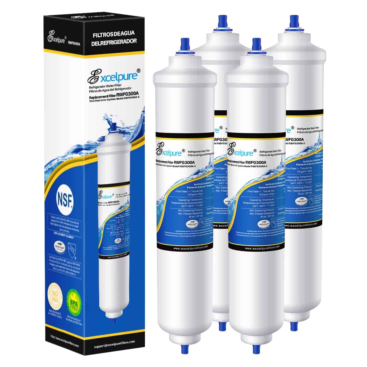 Filtro de Agua en Línea de Repuesto EXCELPURE GXRTDR -