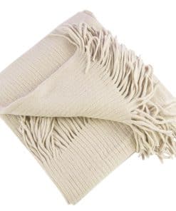 Fennco Styles Home Decor Cozy Mantita de Cashmere con