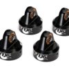 Traxxas TRA8456 - Tapas de amortiguador de aluminio (negro