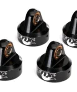 Traxxas TRA8456 - Tapas de amortiguador de aluminio (negro