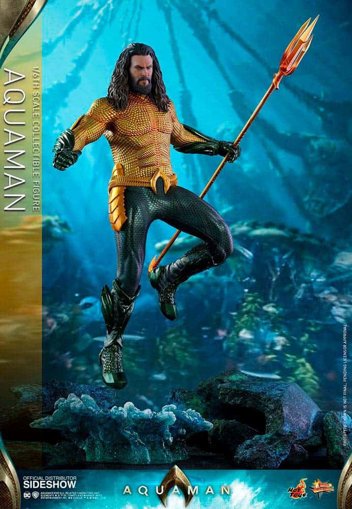 Hot Toys 1:6 Aquaman - Figura de Colección de la película - Imagen 3