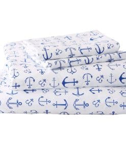 Juego de sábanas microfibra costeras de 4 piezas para Full