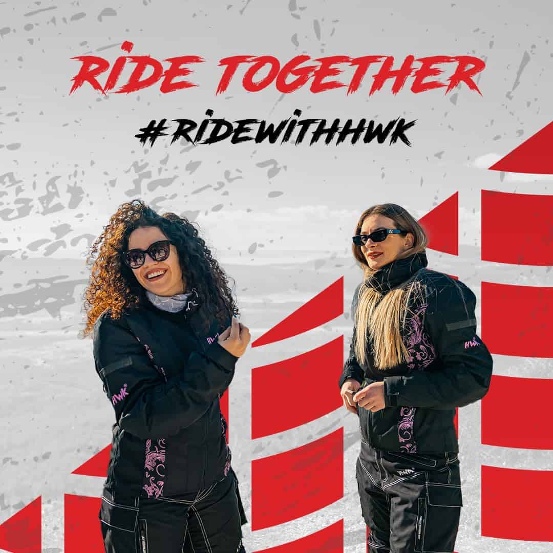 Chamarra de Moto de Aventura/Touring HWK para Mujer, - Imagen 9