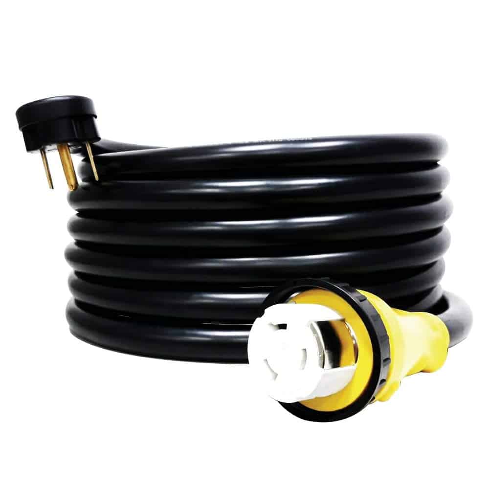 Cable de Extensión para RV de 25 pies 50 Amp, Macho 14-50P