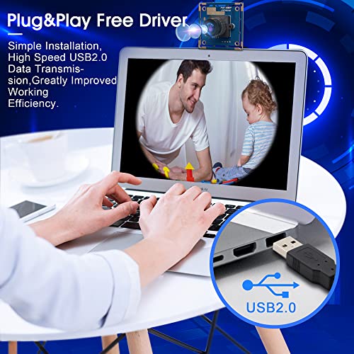 Módulo de cámara USB 1080P Gran Angular Alta Velocidad - Imagen 9