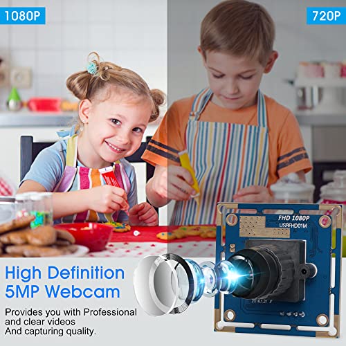 Módulo de cámara USB 1080P Gran Angular Alta Velocidad - Imagen 8