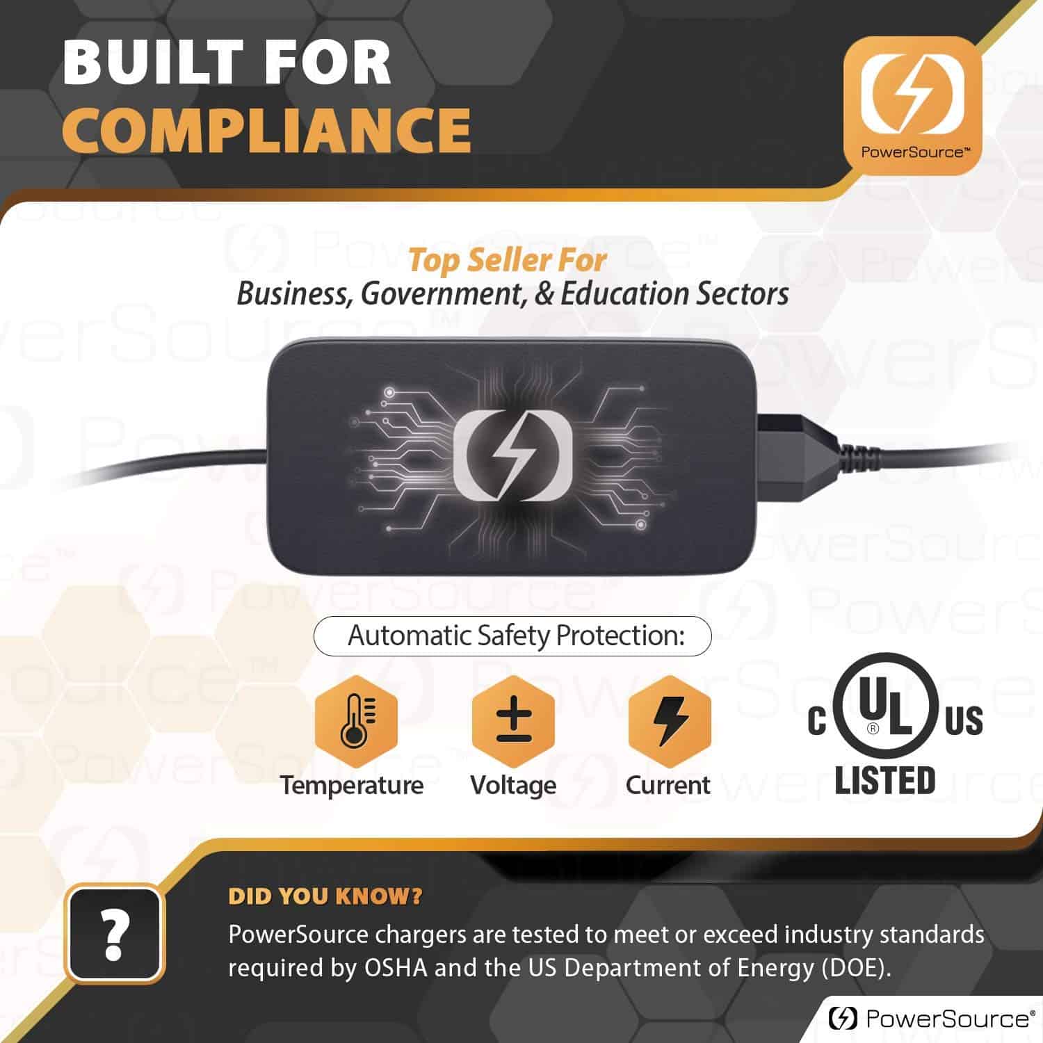 PowerSource 180W 135W UL Listado Cable de alimentación - Imagen 5