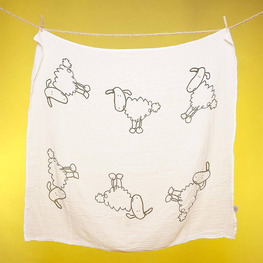 Cobija para Bebé Sonshine Goods, 100% Algodón Muselina, - Imagen 6
