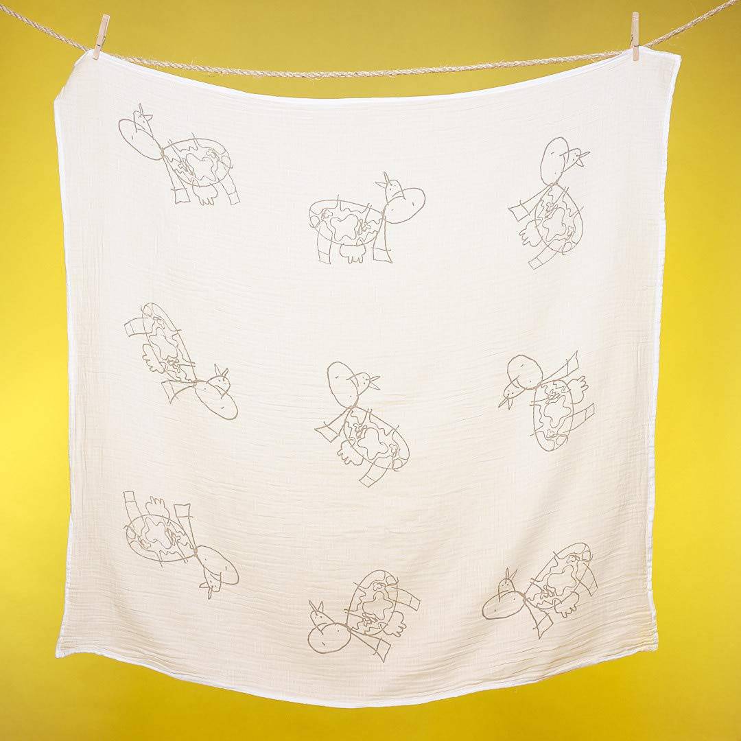 Cobija para Bebé Sonshine Goods, 100% Algodón Muselina, - Imagen 7