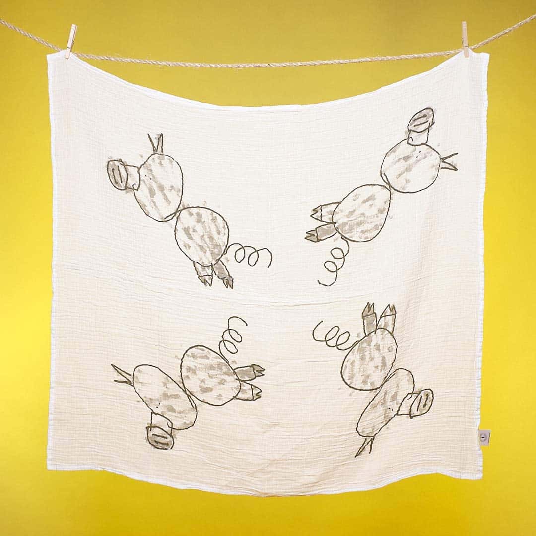 Cobija para Bebé Sonshine Goods, 100% Algodón Muselina, - Imagen 4