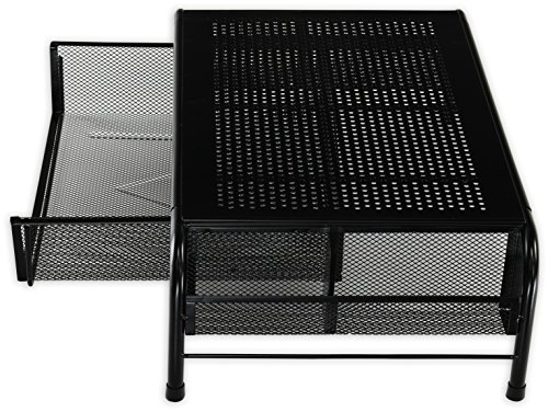 Elevador de Monitor SimpleHouseware 2PK de Metal con Cajón - Imagen 7