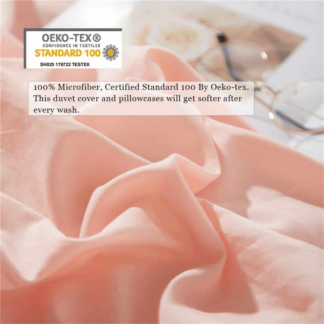 Juego de Funda nórdica Queen Size IHOUSTRIY, 100% - Imagen 4