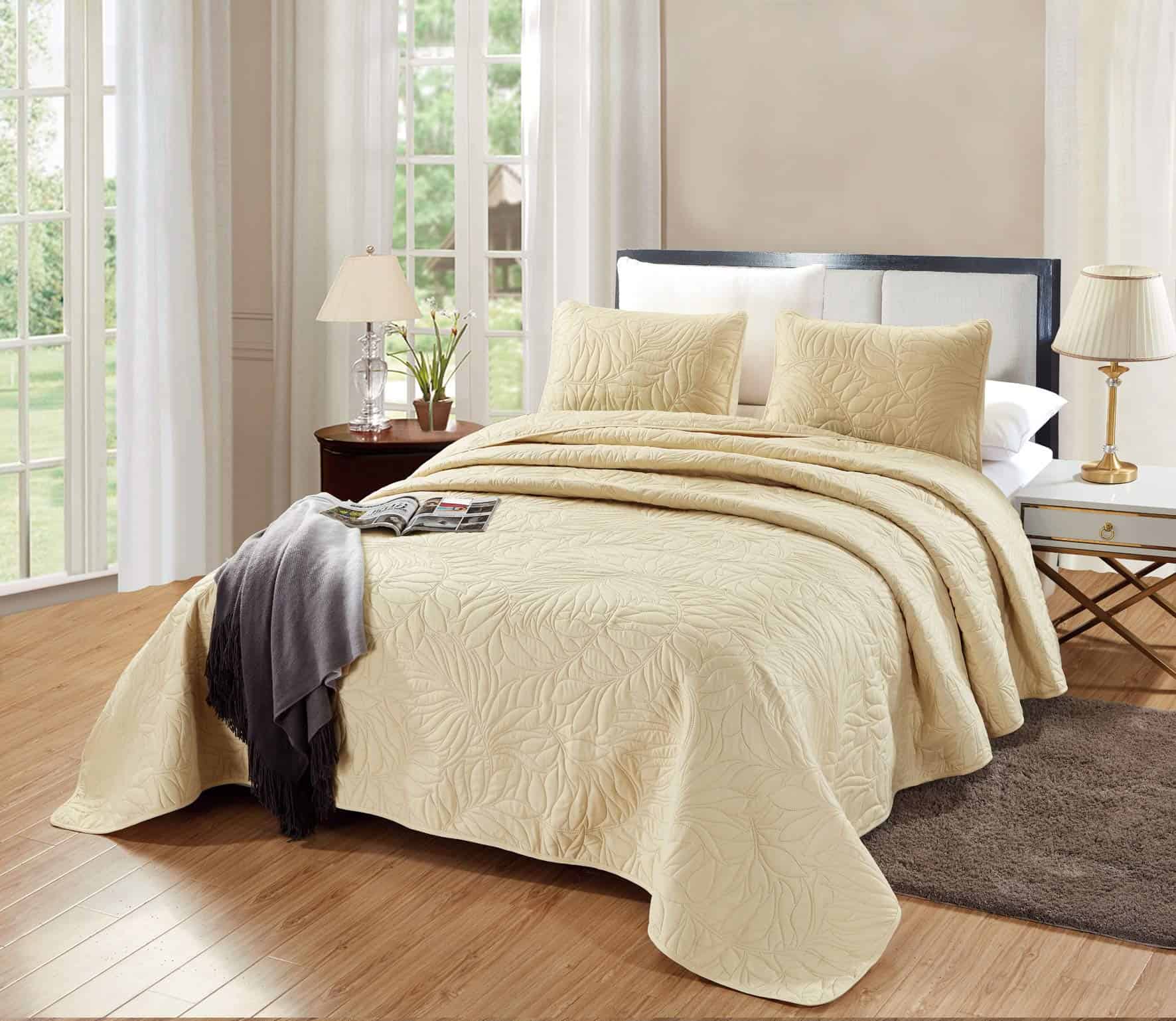 Set de Edredón Queen Size de 3 Piezas de GrandLinen. Ropa