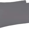 Funda de Almohada Extra Grande Gris TBM King Oversize Se