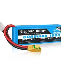 Batería de Grafeno YOWOO 4S Lipo 6000mAh 14.8V 100C con