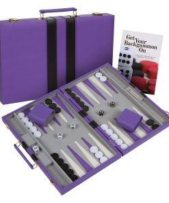 Set de Backgammon Get The Games Out - Estuche de Juego de