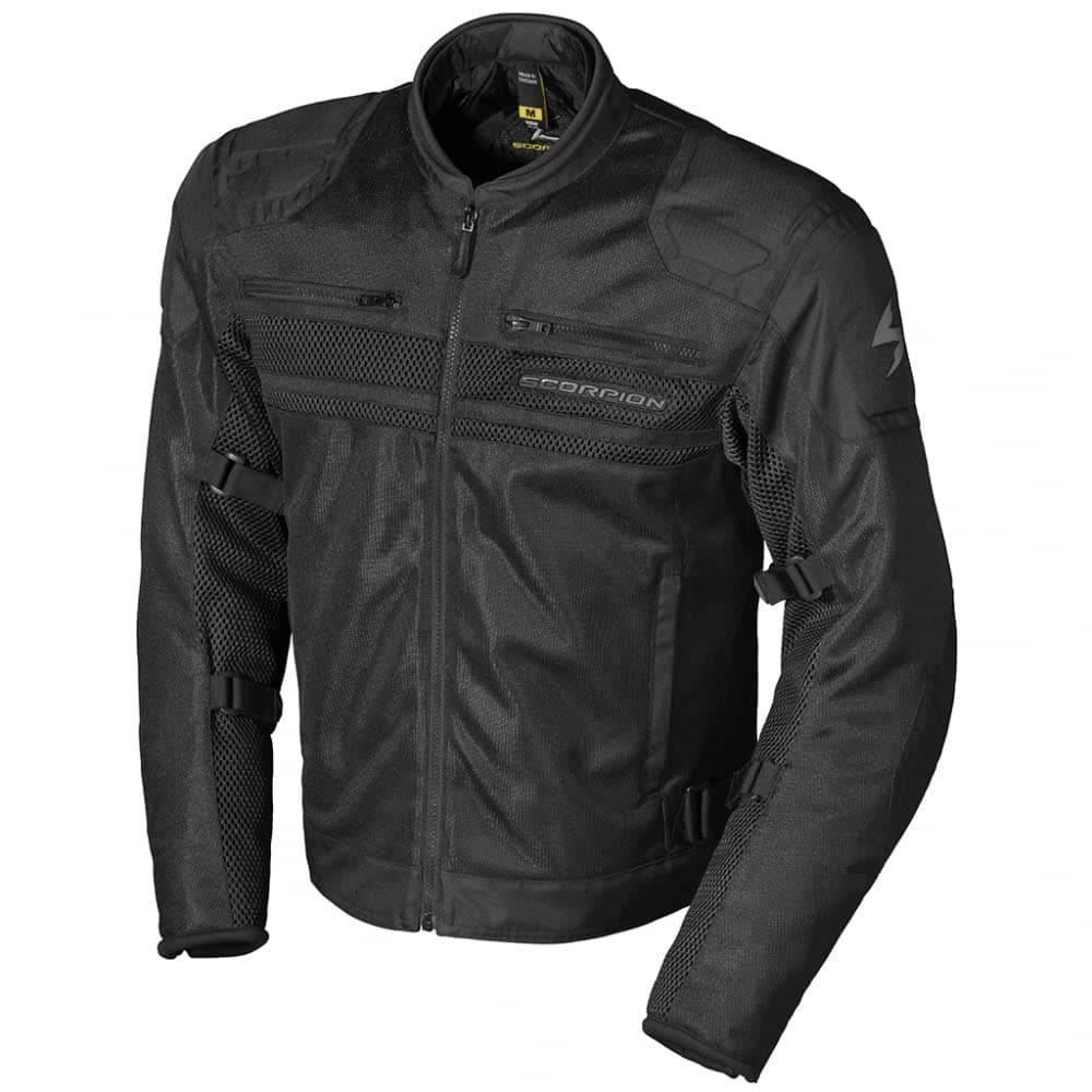 Chaqueta de malla Scorpion Vortex Air (XXX-Grande) (Negro) - Imagen 3