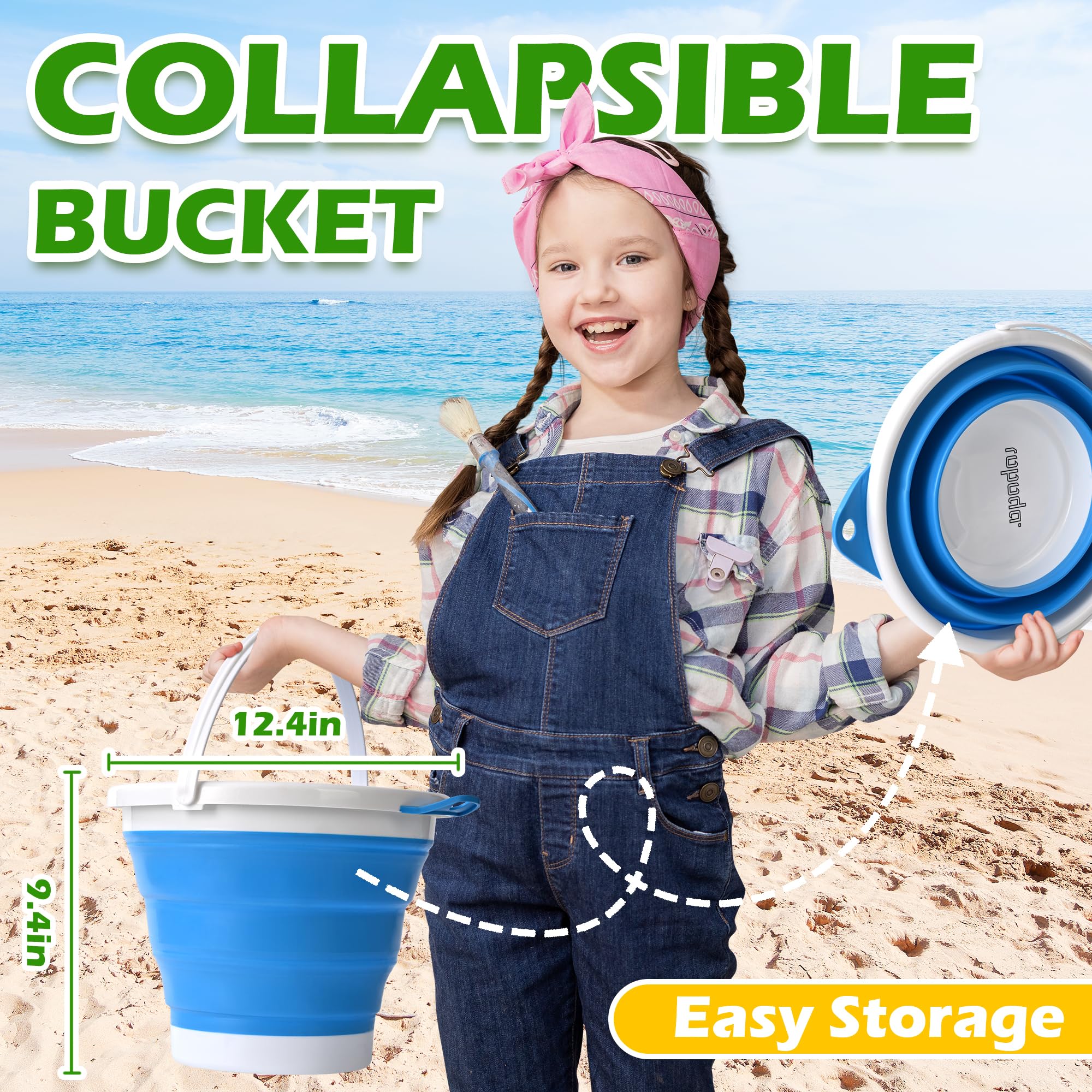 Set de Dados Gigantes de Madera de 3.5" de Ropoda para - Imagen 4