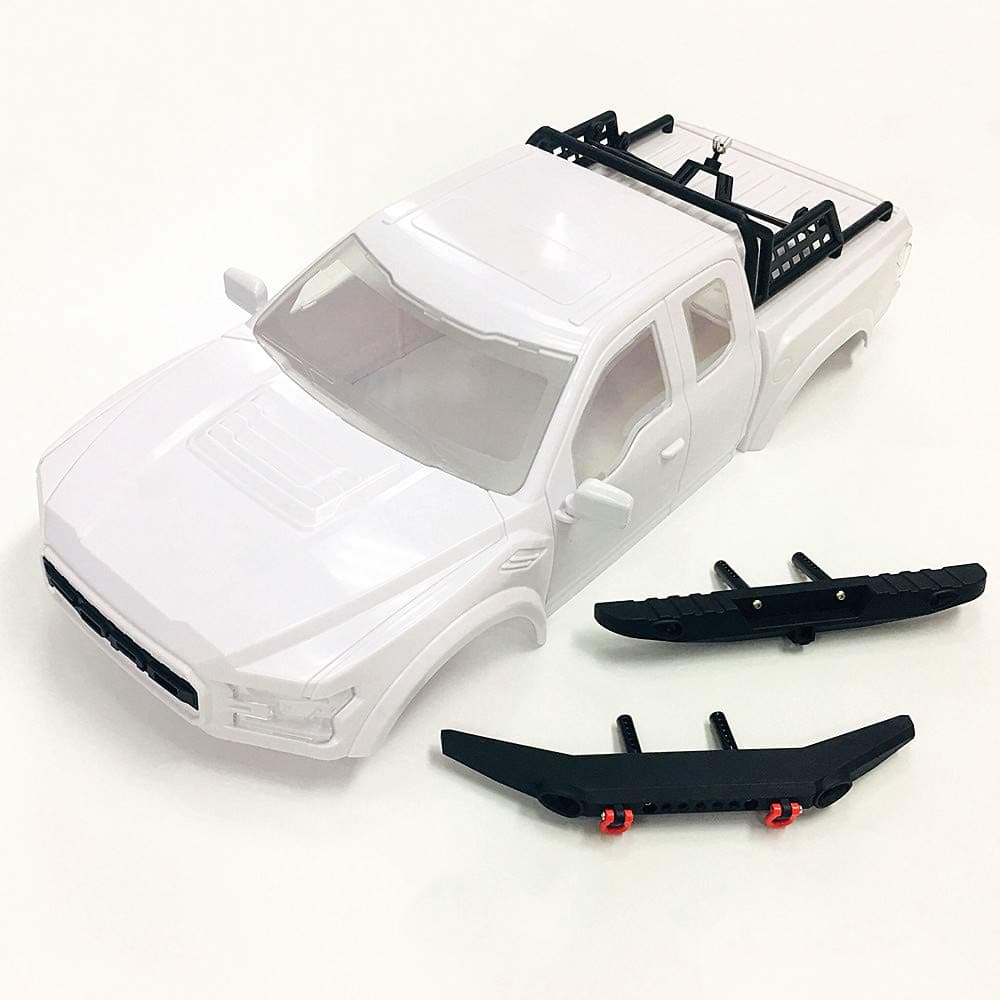 KYX Racing TRX4 Carrocería Dura ABS Raptor & Parachoques