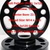 Renn Motorsport 18mm 5x120 2 PCS Separadores de Ruedas con
