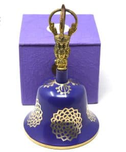 Campana de meditación budista tibetana Chakra Color -