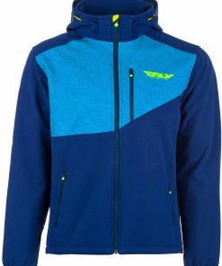 Chaqueta FLY CHECKPOINT -Azul/Amarillo fluorescente