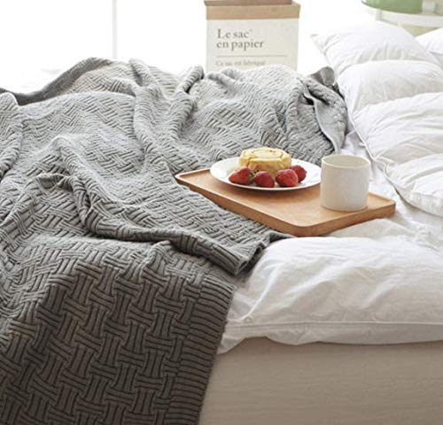 Manta de Punto de Cable VanRolldex para Sofá de Casa Coche - Imagen 7