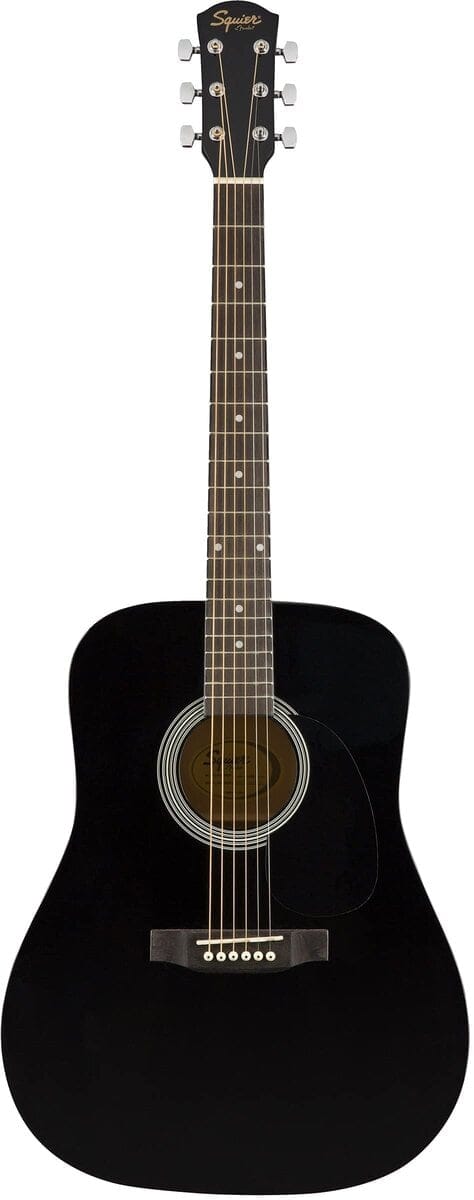 Guitarra Acústica Fender Squier Dreadnought - Paquete Negro - Imagen 3