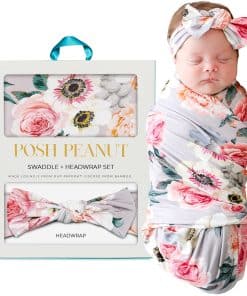 Cobija para Envolver a Bebé Posh Peanut, Suave Envoltura de